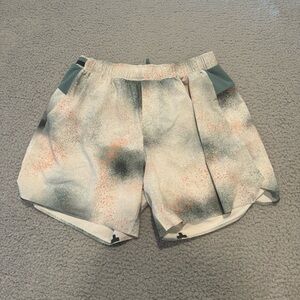 Lululemon Surge Short Liner 6" Spray Camo M7AGVS Men's Sz Large